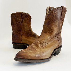 Frye Billy Short cowboy bootie Size 7 Brown